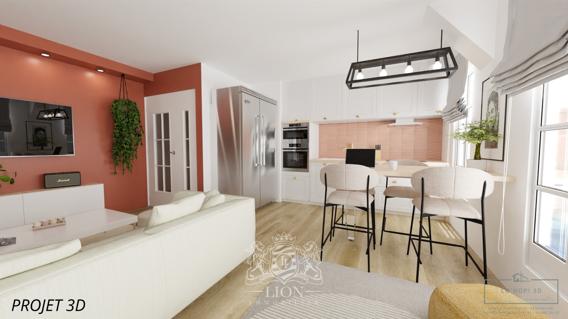 T3 en dernier etage avec garage et cave vieux lille Photo 3 - Le Lion Immobilier