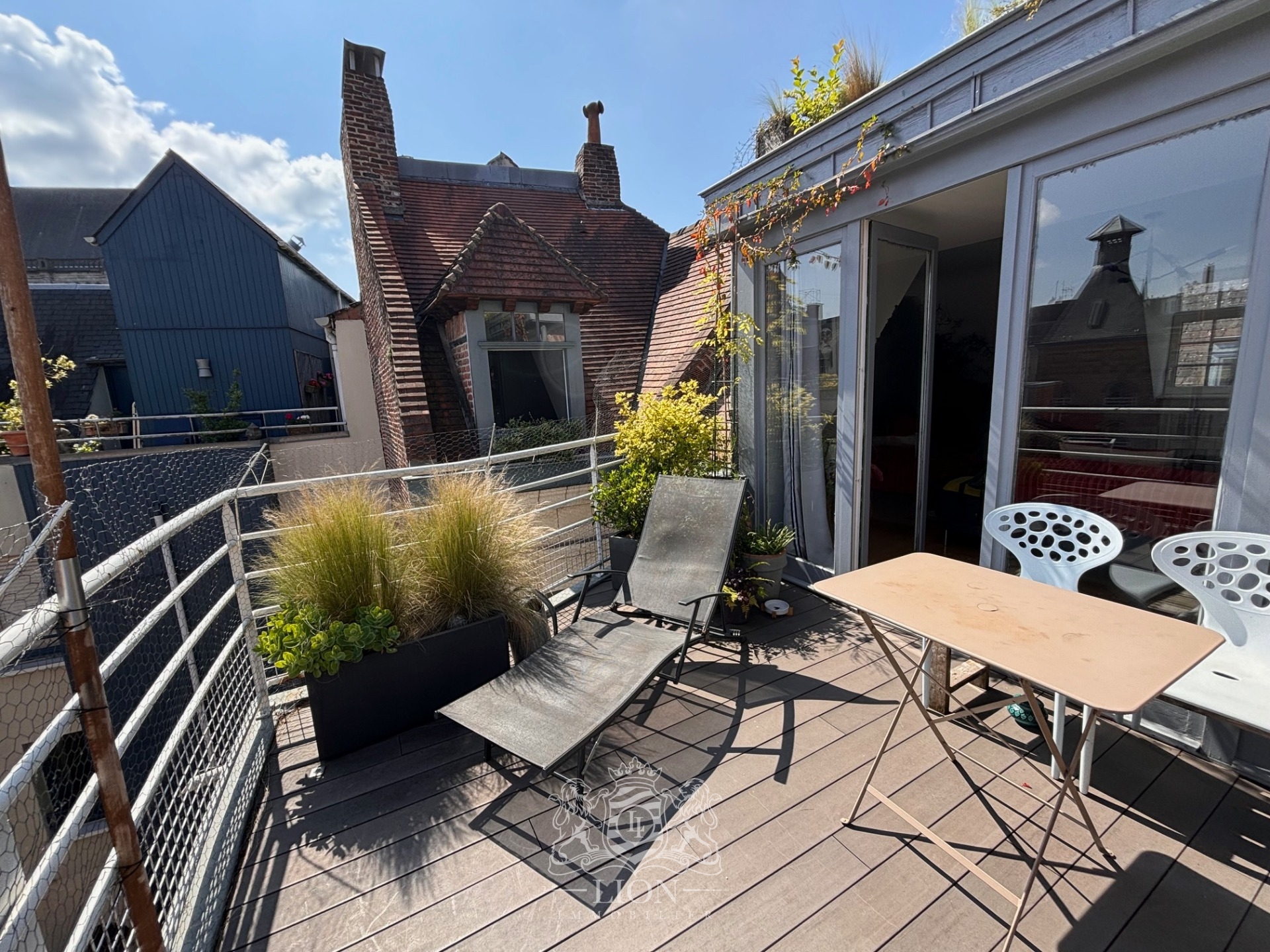 Vieux lille treille coup de coeur  appartement terrasse Photo 1 - Le Lion Immobilier