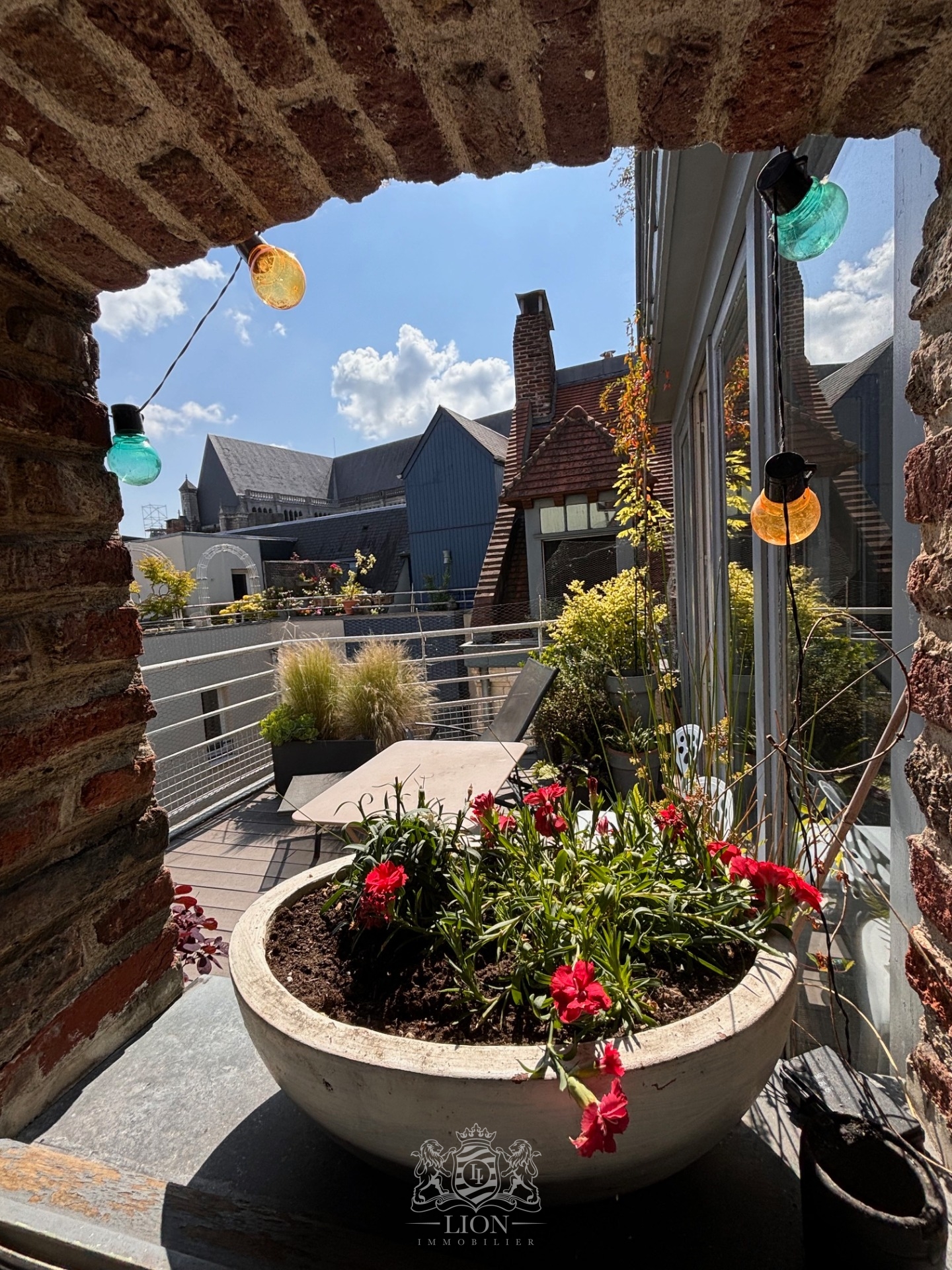 Vieux lille treille coup de coeur  appartement terrasse Photo 11 - Le Lion Immobilier