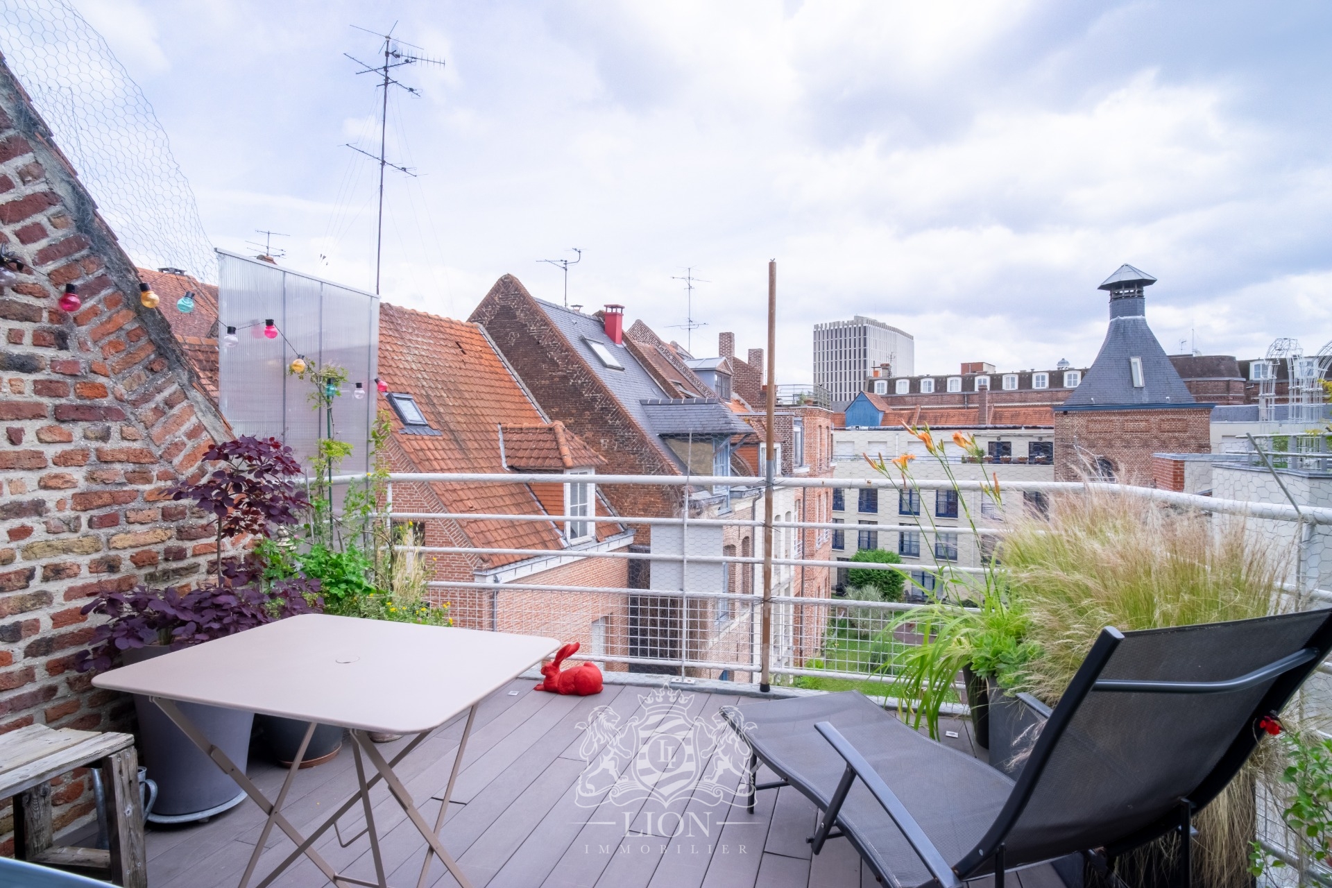 Vieux lille treille coup de coeur  appartement terrasse Photo 19 - Le Lion Immobilier