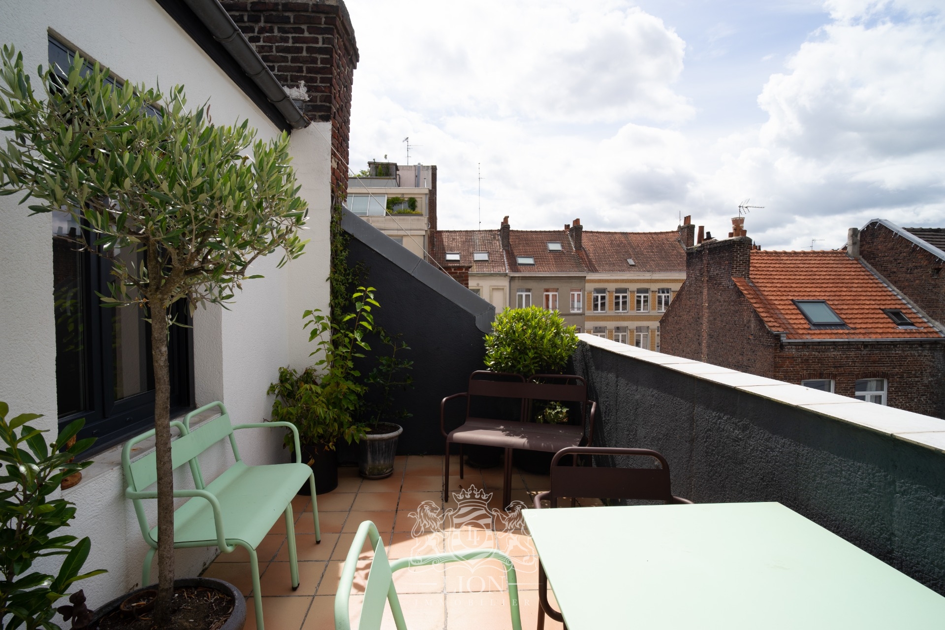 Superbe t2 dernier etage avec terrasse et garage  Photo 6 - Le Lion Immobilier