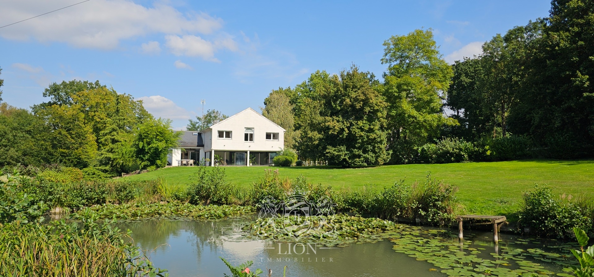 Aux portes de lambersart   villa en pleine nature Photo 2 - Le Lion Immobilier