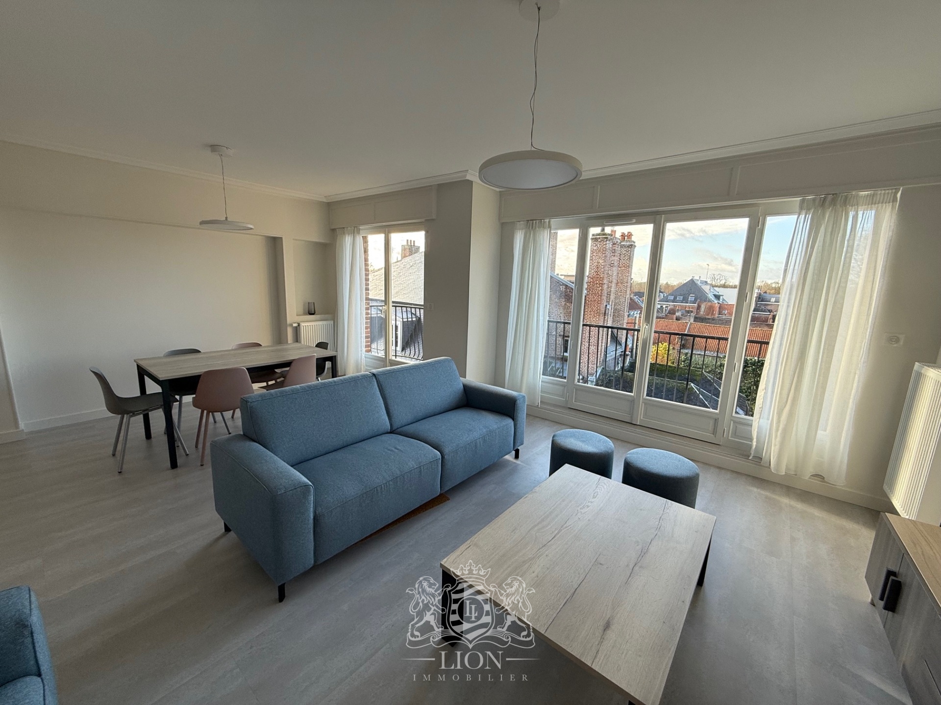 Vieux lille t4 meuble avec balcon Photo 1 - Le Lion Immobilier