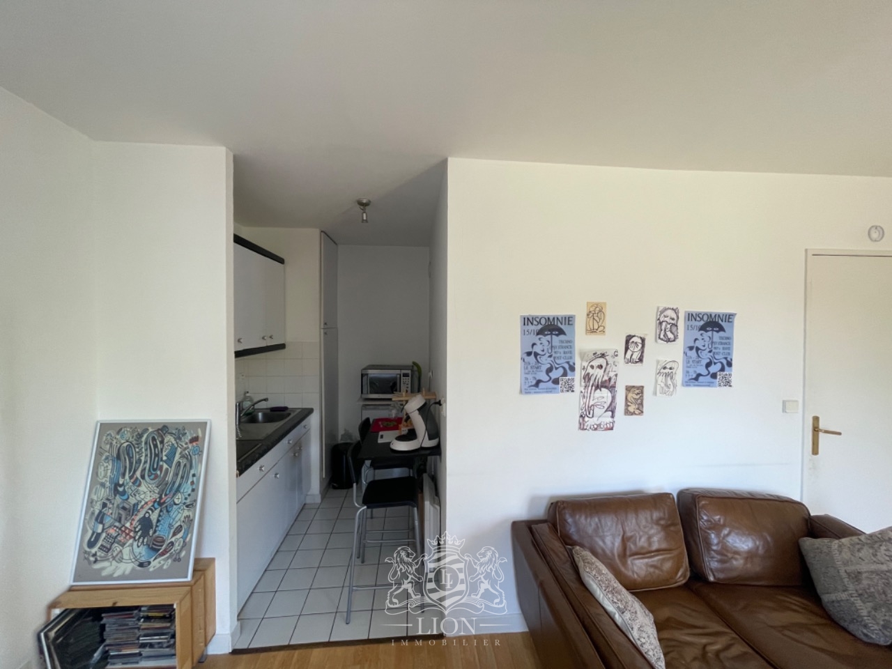 La madeleine studio avec balcon Photo 6 - Le Lion Immobilier